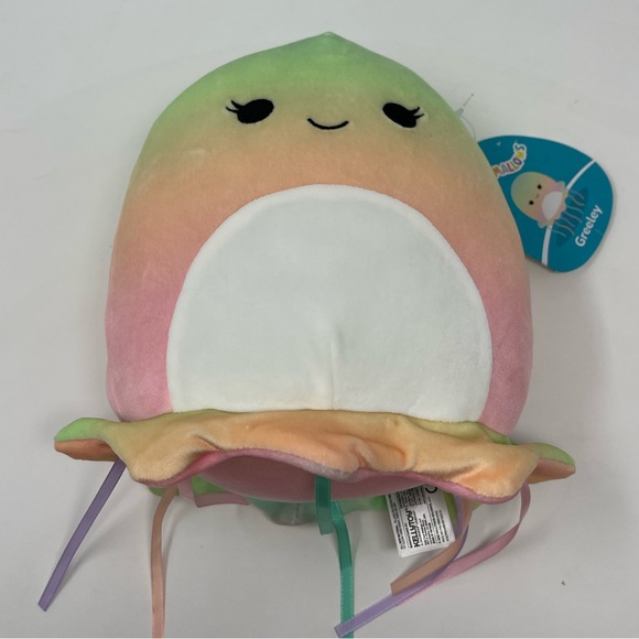 SQUISHMALLOW: ‘Greeley’ the Jellyfish Plush/Stuffed Animal. NEW with Tags - Picture 5 of 13